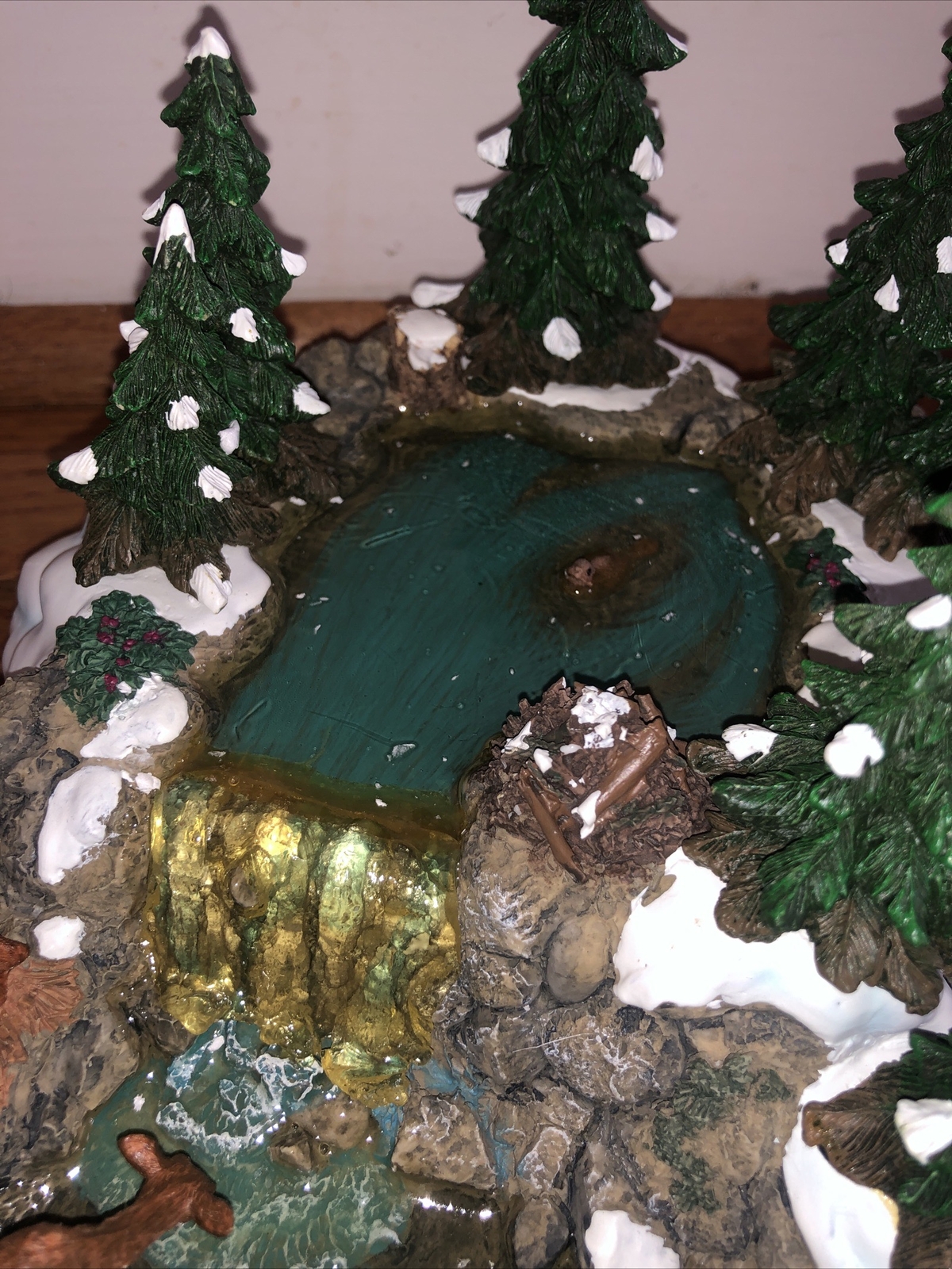 Department 56 Mill Creek Pond 52651 Village In Box Vintage Christmas