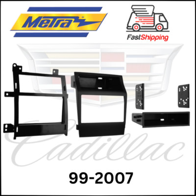 METRA 99-2007 / S-DIN or D-DIN CAR RADIO DASH KIT FOR CADILLAC ESCALADE / STS