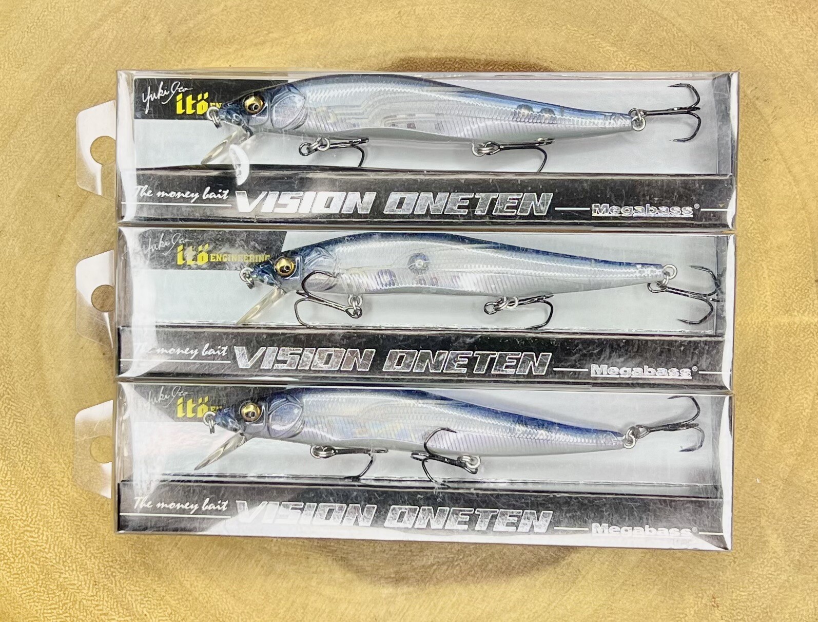 Megabass (Lot Of 3) Vision OneTen  Suspending Jerkbaits, Free Shipping! (NWT!) - Image 10