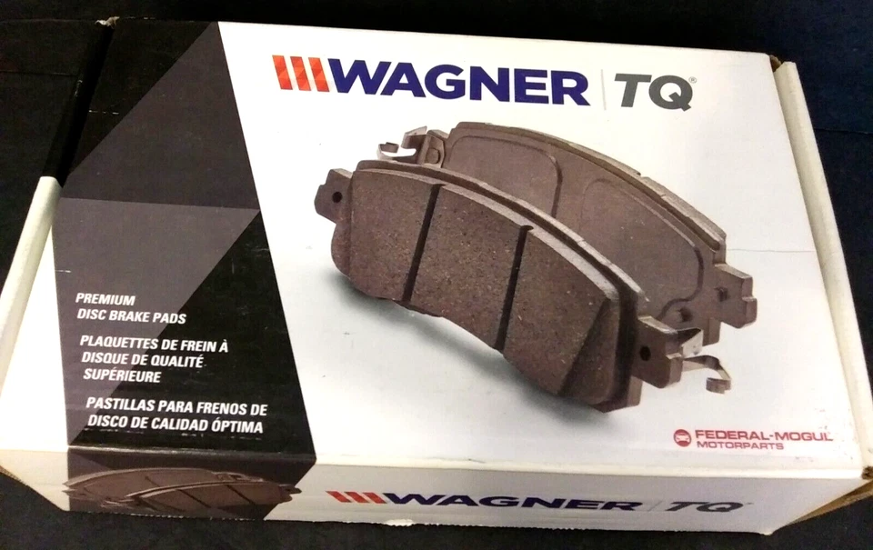 Juego de pastillas de freno traseras Wagner TQ MX802 con herrajes para Ford E-150 2007 y más Foto 3 de 4