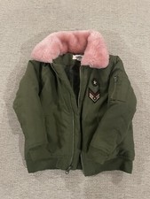 Jacket Child Puffer Bomber 3T Buffalo By David Bitton Green