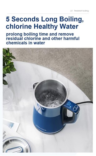 MORPHY RICHARDS Electric Water Kettle Stainless Steel Thermostatic 1800W LED AU - Picture 12 of 22
