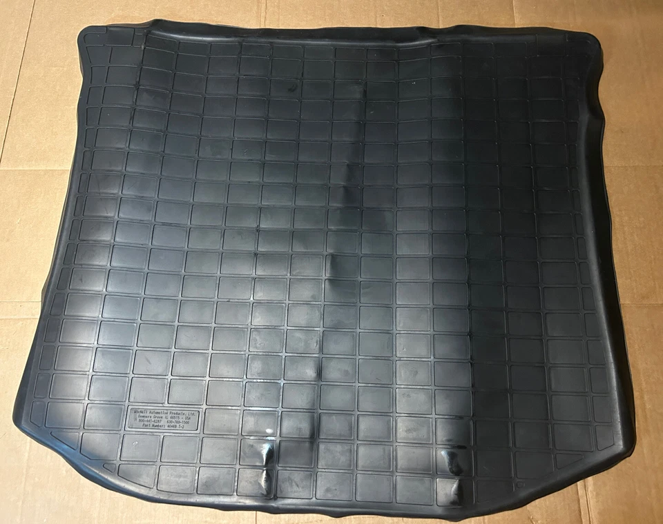 Forro de carga WeatherTech para Jeep Grand Cherokee 2022-23 - detrás de la segunda fila, negro Foto 2 de 2