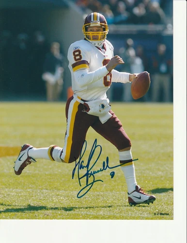 Washington Redskins Mark Brunell autographed 8 x 10 photo