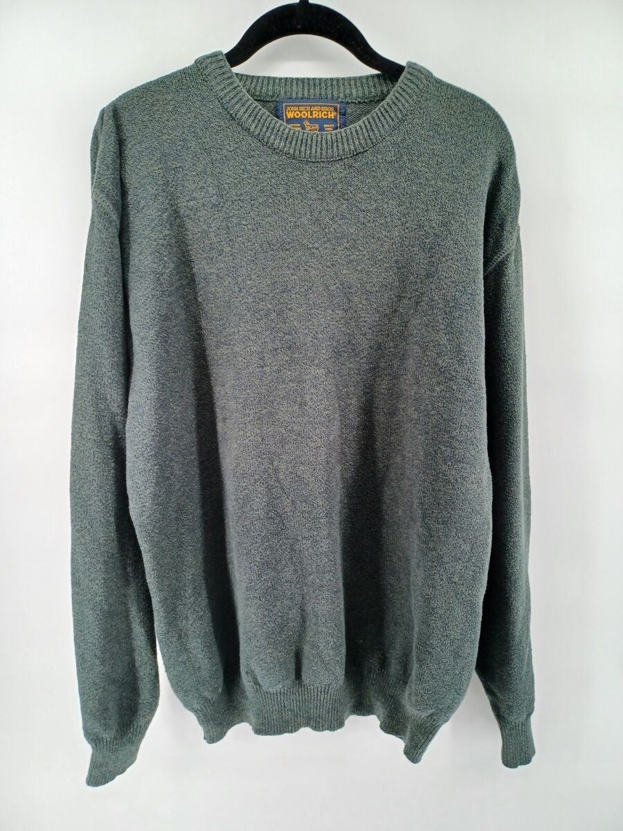 Woolrich Sweater Men's Medium Green Long Sleeve Crew Neck Woolrich Sweater Men's Medium Green Long Sleeve Crew Neck