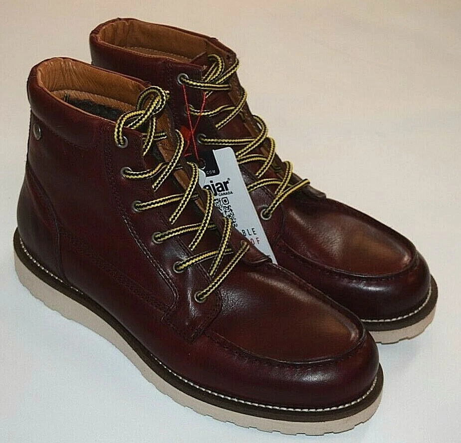 Jack & Jones Vintage Leather Logger Work Boots 8 12