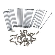 Produktbild - 36x Speichen 148/149 mm Speichensatz Nippel verchromt für MZ ETZ 150 250 ES TS