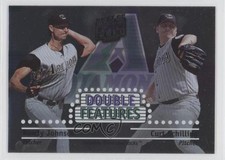 2002 Donruss Best of Fan Club Double Features Randy Johnson Curt Schilling 0h3b