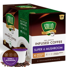 Super 6 Mushroom Keurig Coffee Pods