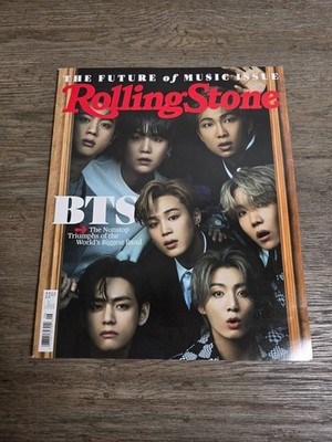 Rolling Stone Magazine - The Future of Music Issue featuring BTS June 2021