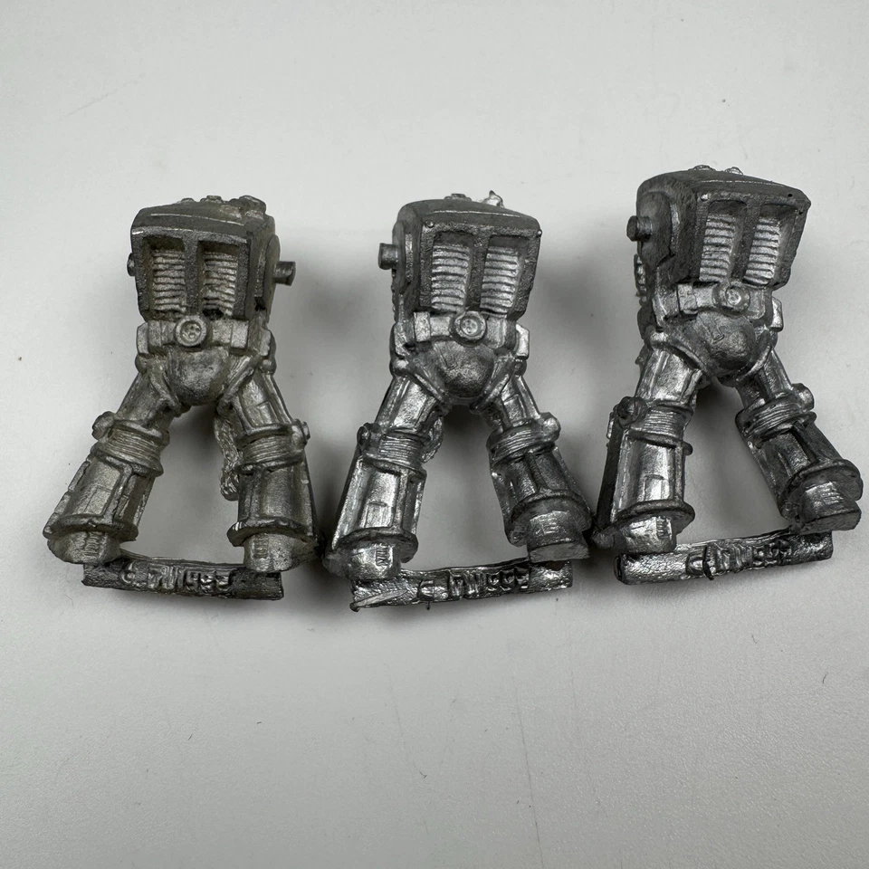 Vintage Games Workshop 40K Wolf Guard Terminators 1992 Metal With Spare Arms - Image 3 of 4