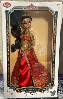 Disney D23 Red Slave Jasmine 17  Limited Edition LE Doll 222 of 500 NEW Aladdin
