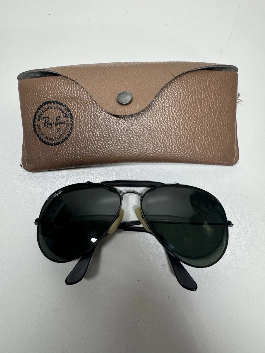 Ray-Ban Pilot Black Vintage Sunglasses for sale | eBay