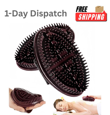 OTXKXBLP 2Pcs Meridian Brush Massage Brush Acupressure Scalp Body Comb