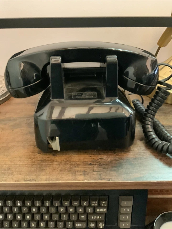 Western Electric Bell System Black Push Button Telephone Phone 2500 Tested - Image 3 of 4