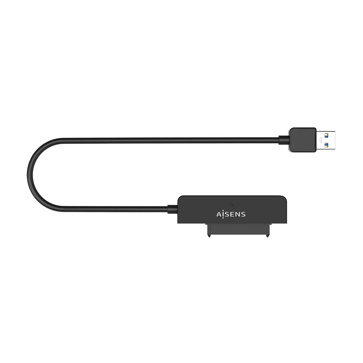 Adattatore Sata a USB A USB 3.0/3.1 Gen1 AISENS Nero per HDD 2.5"