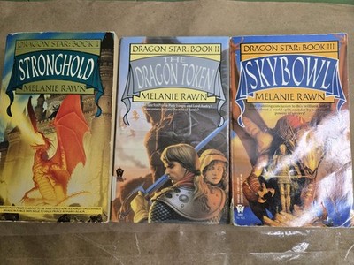 Lot of 3 Complete DRAGON STAR Trilogy Books 1-3 by Melanie Rawn PB Daw Fantasy