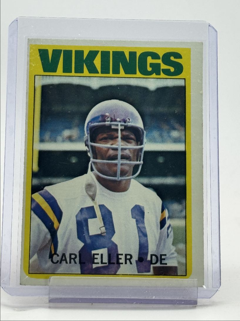 CARL ELLER 1972 TOPPS FOOTBALL MINNESOTA VIKINGS #20 Q1880