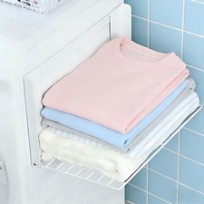 Magnetic Multi-Purpose Organizer Shelf White Space Saving Side Storage Rack f...