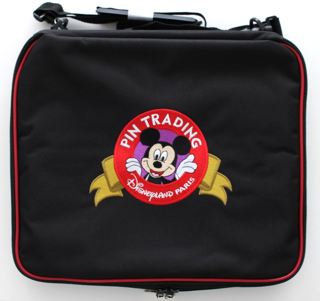 Disney Paris Pin Trading Logo Large Pin Bag DLP