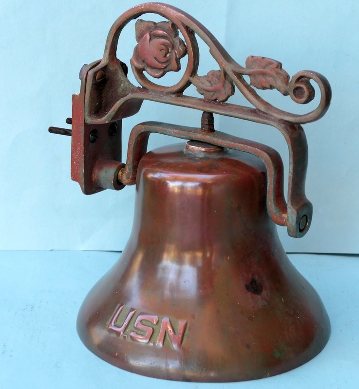 Extremaly RARe US NAVY Bronze BELL