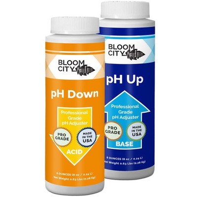 Professional pH Up + Down Control Kit for Optimal Nutrient Uptake (1/2 Pint B...