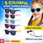 Kids Flexible UV Protection Sunglasses For Boy Girl Child UV400 Cute Sun Glasses