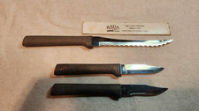 Rada Tomato Slicer Knife 5" Dual Serrated blade USA made cutlery, pair of paring