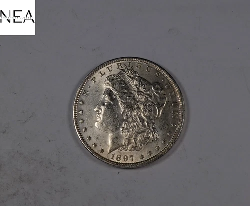1897 Morgan Dollar ~ Gem BU ~ 90% Silver ~ ZM171