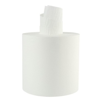 Bathroom Center-Pull Disposable Hand Paper Towel Roll, 2-Ply, 7.6 x 8.9, 600/Rol