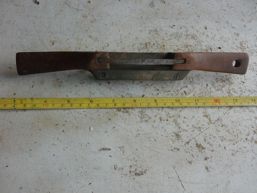 Vintage Wood handle Spoke Shave draw Knife Tool  Lot 26-7-B