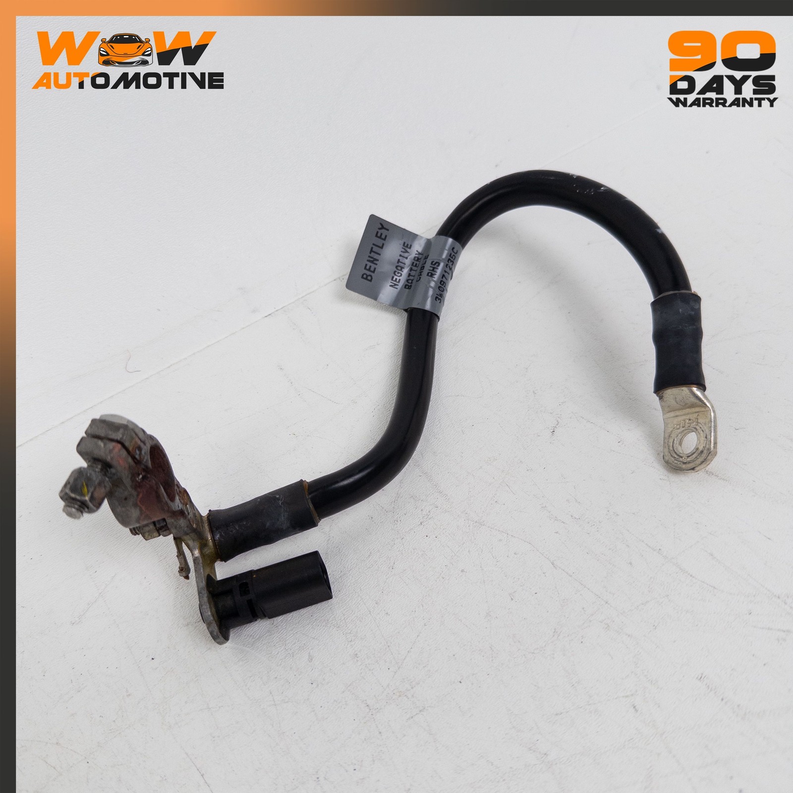 04-13 BENTLEY CONTINENTAL FLYING SPUR GT NEGATIVE BATTERY CABLE HARNESS OEM