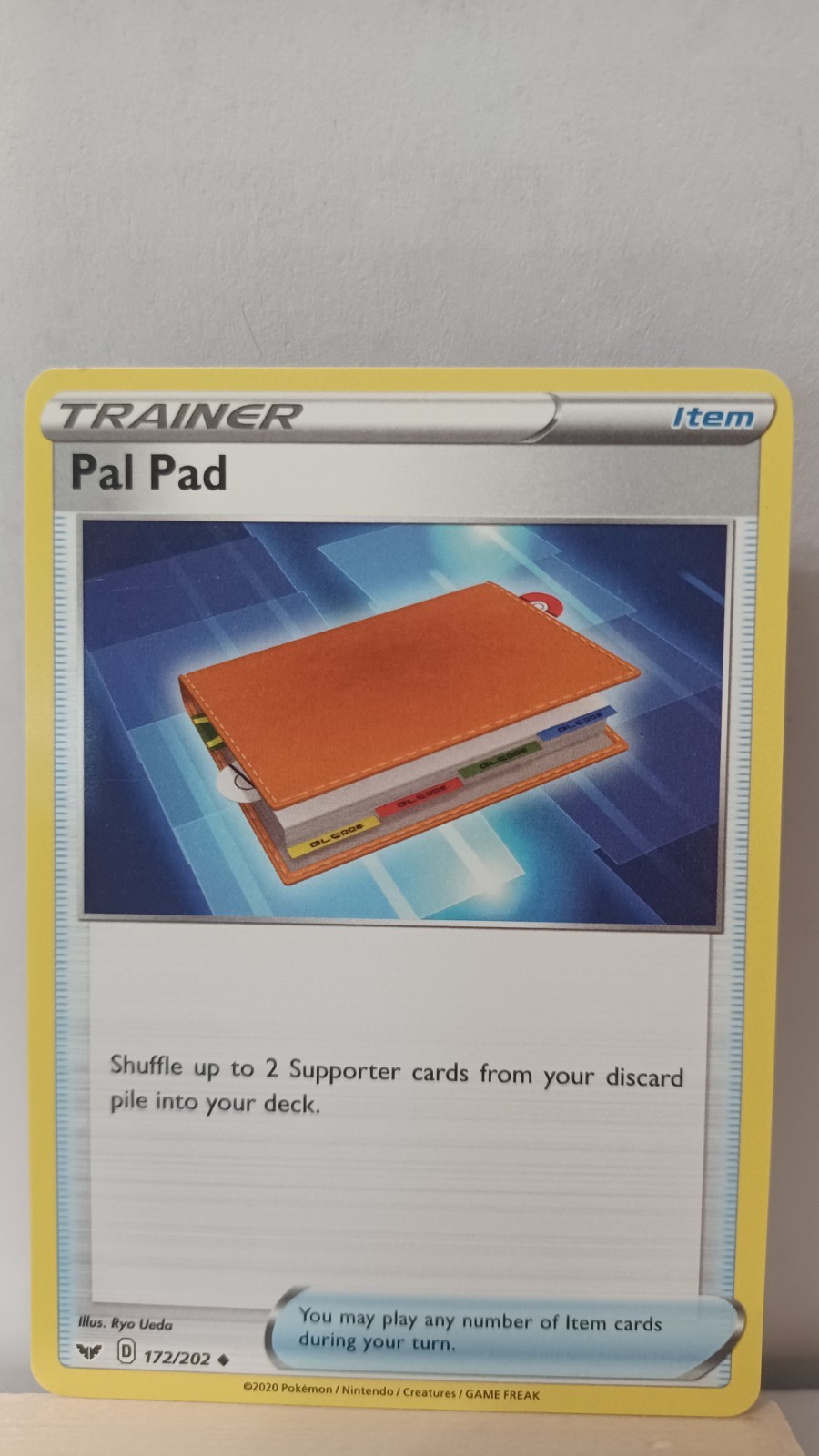 Pal Pad [LP] - Pokemon TCG Sword & Shield Base 172/202 [Uncommon]