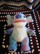 Build A Bear Disney STITCH Limited Edition TIE DYE Plush Stuffed Animal 17" RARE