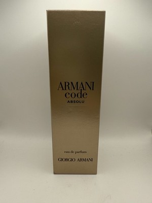 Armani Code Absolu Eau De Parfum Pour Femme 1.7oz Spray AS PICTURED, NO CELLO