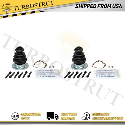 Rein Rear Inner CV Joint Boot Kit fits 1998 1999 2000 2001 Audi A6 Quattro 2PCS