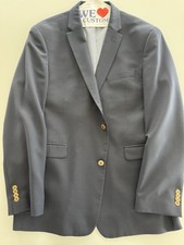Tommy Hilfiger Blazer Jacket RN 47338 Navy Blue 44L