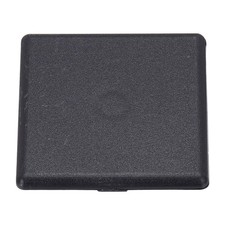 Standard Plastic Square Aluminum Extrusion End Cap Black 50x50mm 12pcs