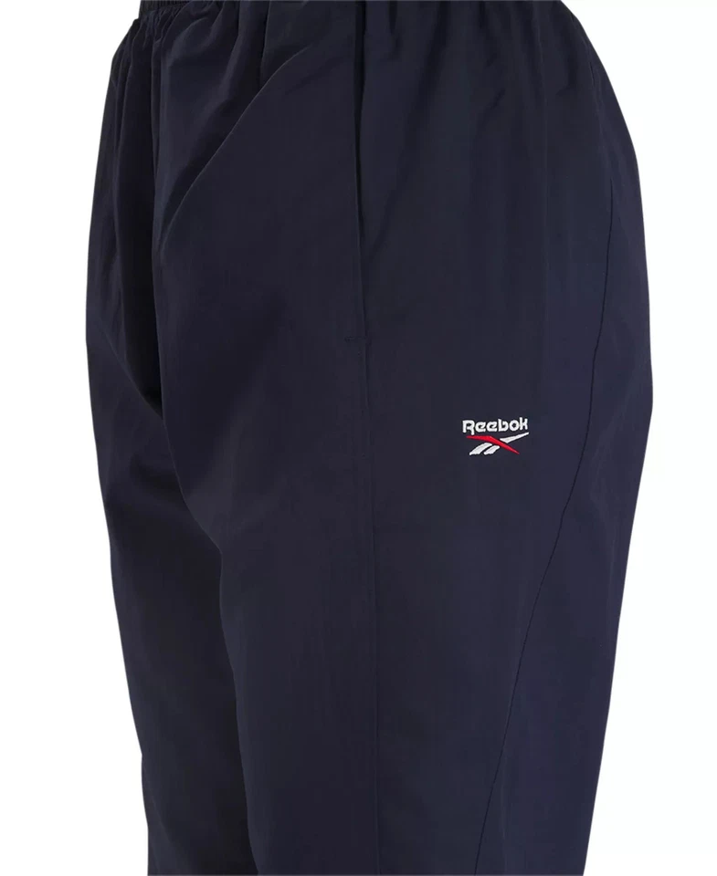 Calça Reebok Feminina Tamanho P Logotipo Pull-On Tecido Track - Imagem 4 de 4