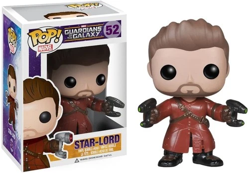 Funko POP! Star-Lord #52 (Unmasked) Guardians of the Galaxy Marvel ✨ FREE SHIP