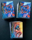 1996 Marvel Spider-Man Premium Complete Set 1-100  2 SETS! & 1 Partial 73 Cards