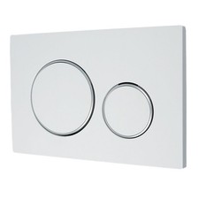 Image of For Geberit Sigma20 Black Matt Coated Dual Flush Plate Modern and Elegant NEW