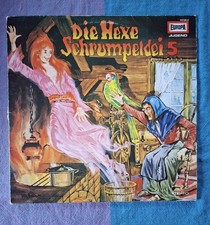 Hörspiel LP Nr. 5 Die Hexe Schrumpeldei von 1977 von Europa! TOP!
