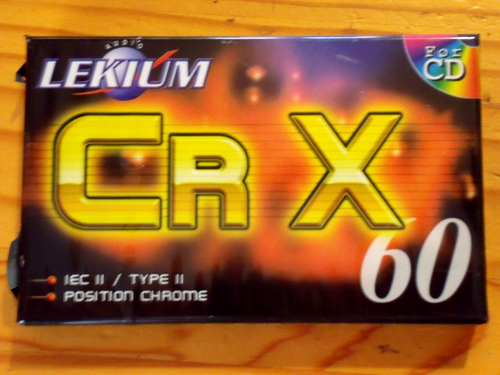 Kassette SONY CDitII. Position Chrome 60. NEU! (Neuf avec emballage d
