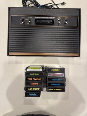Atari CX-2600A Video  Computer System. 11 Games included. Excellent Cond!