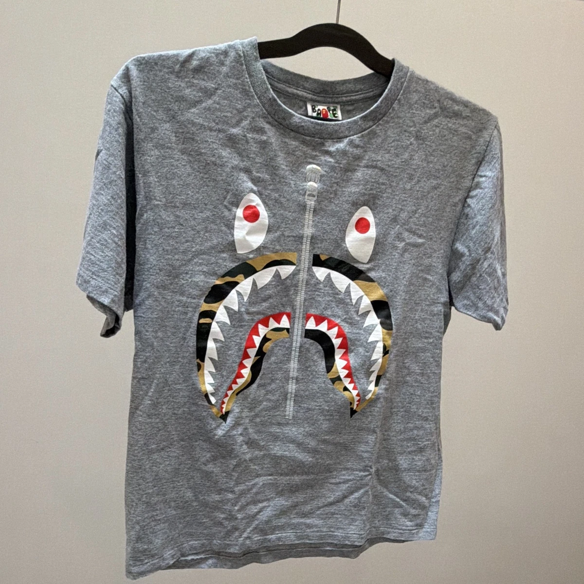 A Bathing Ape Gray Shirts for Men for sale | eBay