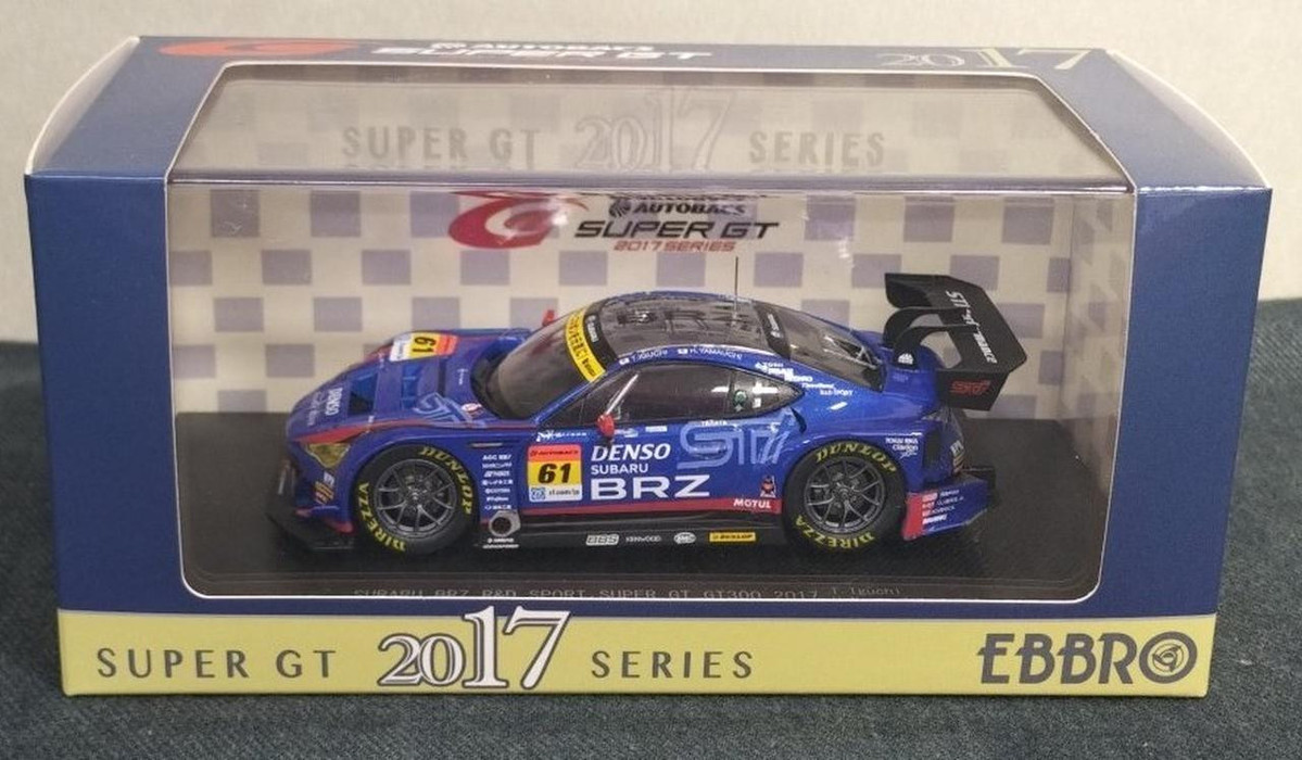 EBBRO 1/43 SUBARU BRZ R&D SPORT SUPER GT GT300 2017 No.61 EBBRO 1/43 SUBARU BRZ R&D SPORT SUPER GT GT300 2017 No.61