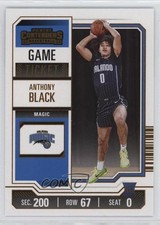 2023-24 Panini Contenders Bronze Game Ticket Anthony Black #35 00jz