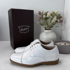 Florsheim Reveal Cp Oxford JR Lace Up Shoes White 16599-100 Kids/Enfants 2.5 M