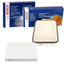 BOSCH FILTER INSPEKTIONSPAKET passend für TOYOTA AVENSIS T25 COROLLA+VERSO E12